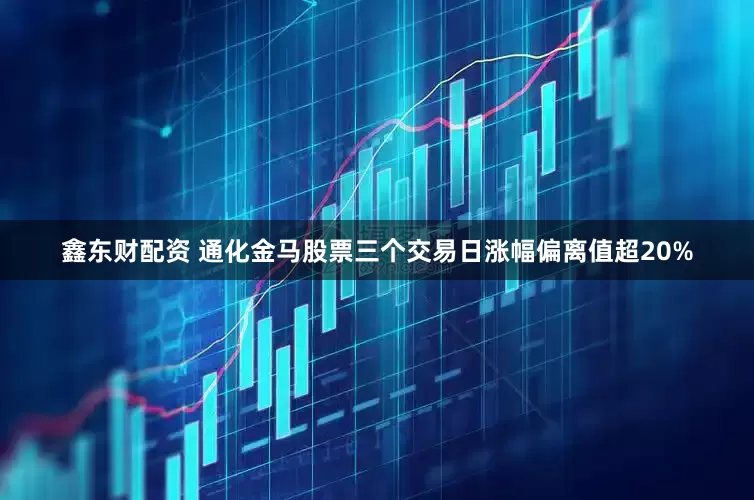 鑫东财配资 通化金马股票三个交易日涨幅偏离值超20%
